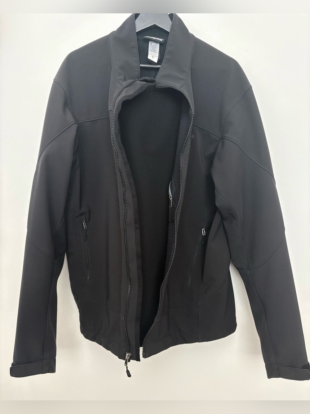Patagonia Men’s Worn Wear M’s Adze Black 3 Pocket Jacket Size XL Sku#132